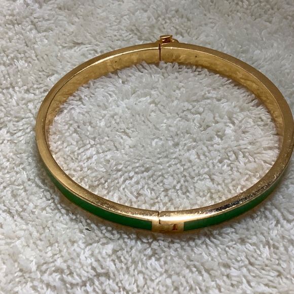 Kate Spade New York Silver Plated with Green Enamel Bracelet - Picture 4 of 5